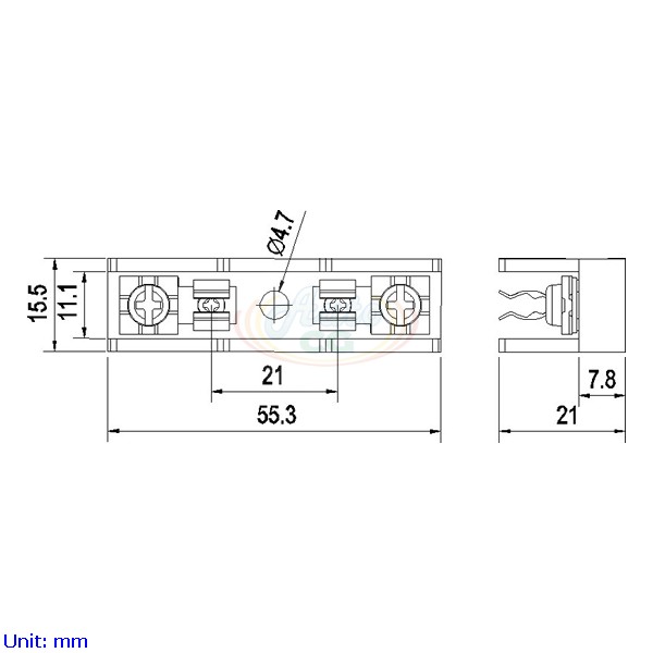 1 pole 10A Fuse Block | Fuse Holder 1 pole 10A Fuse Block | Fuse Holder