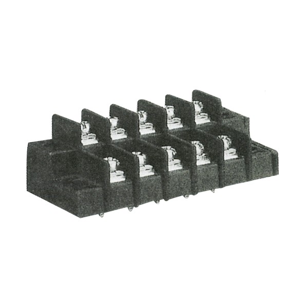 8.25mm pitch, 15A 300VAC, CBP110 Dual Level PCB Barrier Terminal Blocks