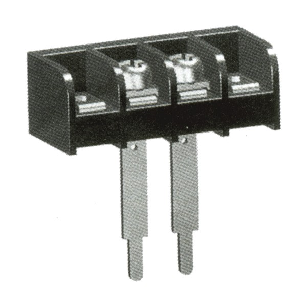 9.5mm pitch, 15A 300VAC, CBP90 Tri-Barrier Strip Terminal Blocks