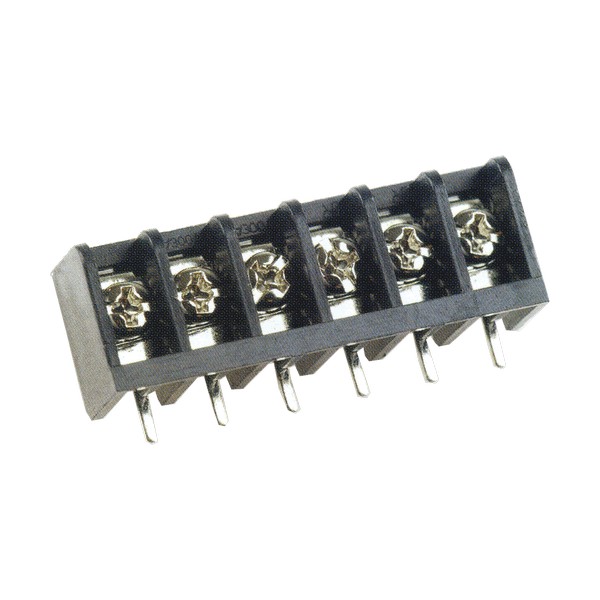 6.35mm pitch, 10A 300VAC, CBP140 Tri-Barrier Strip Terminal Blocks