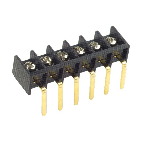 9.5mm pitch, 15A 300VAC, CBP90 Tri-Barrier Strip Terminal Blocks